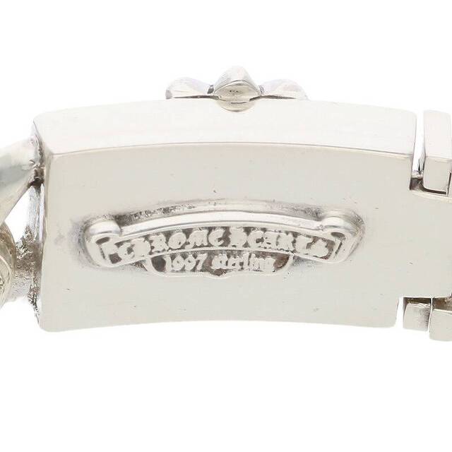 クロムハーツ KEEPER LINK/キーパーリンク シルバーブレスレット メンズ 4LINK クロムハーツ KEEPER LINK/キーパーリンク シルバーブレスレット メンズ 4LINK