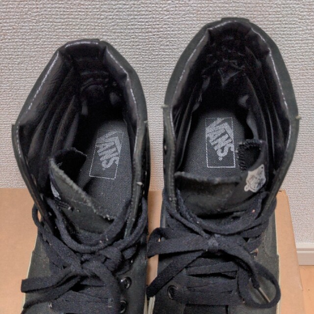 SK8-HI（VANS）(スケートハイ)のバンズ　SK8-HI　オールブラック　26.0cm　VANS メンズの靴/シューズ(スニーカー)の商品写真