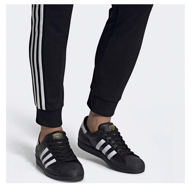 adidas - 国内正規品 アディダス スーパースター ブラック EG4959 27cm