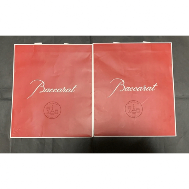 Baccarat(バカラ)の☆大セール中☆送料無料☆バカラ　紙袋　ショッパー　6枚セット レディースのバッグ(ショップ袋)の商品写真