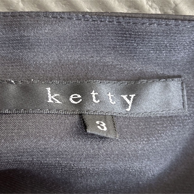 ketty(ケティ)のketty ケティ 膝丈ワンピース L ノースリーブワンピース 式場 レディースのワンピース(ひざ丈ワンピース)の商品写真