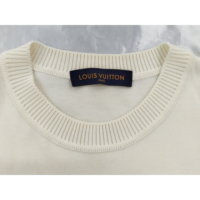 LOUIS VUITTON シグネチャーショートスリーブ Tシャツ オフホワイト