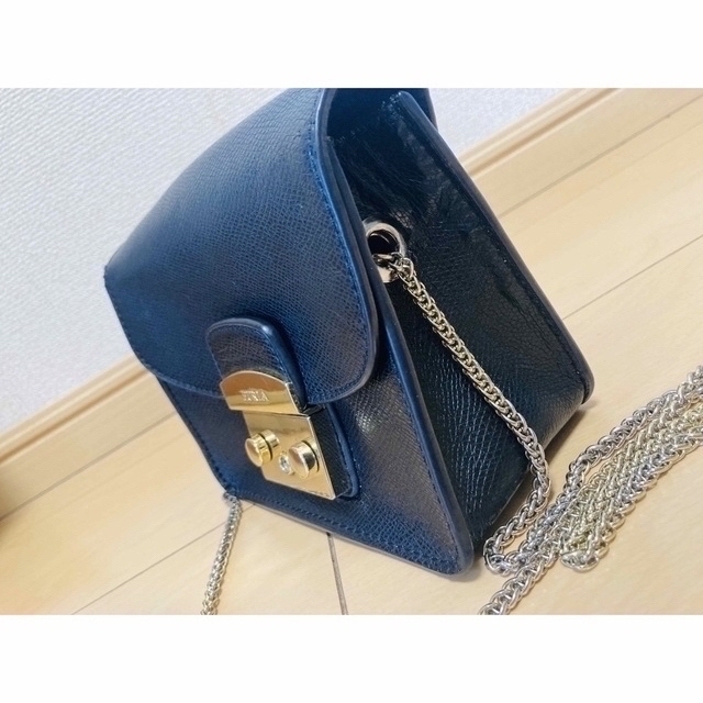 フルラ FURLA 202768 メトロポリス レザー 黒 ショルダーバック 5