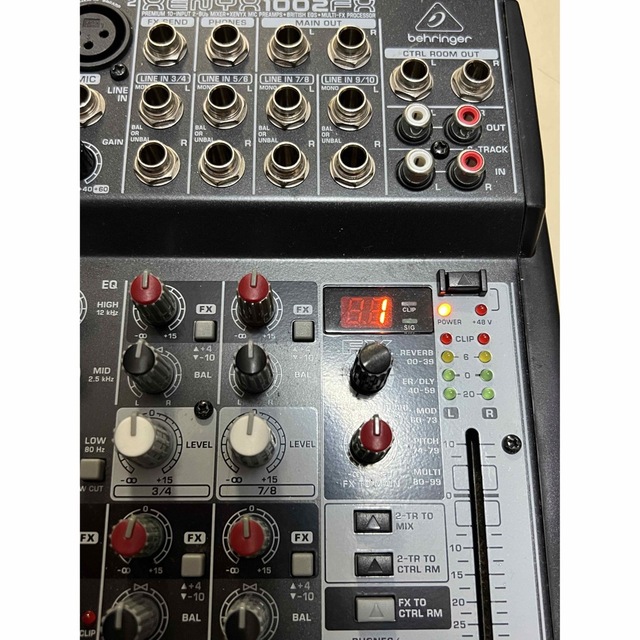 BEHRINGER XENYX 1002FX 楽器のレコーディング/PA機器(ミキサー)の商品写真