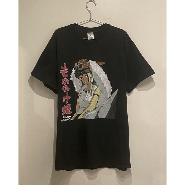 本物の 90s もののけ姫 Tシャツ ジブリ Princess mononoke Tシャツ