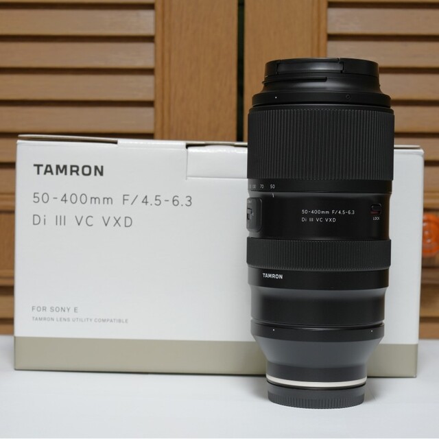 美品 TAMRON 50-400 F4.5-6.3 Di Ⅲ A067 ソニーE 超目玉商品 67600円