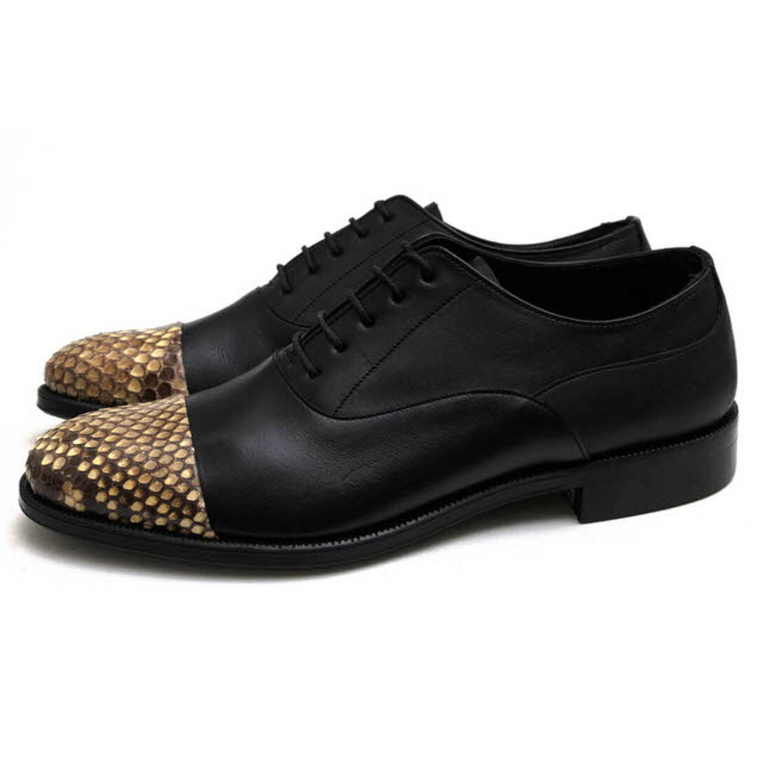 フットストックオリジナルズ／FOOTSTOCK ORIGINALS シューズ ビジネスシューズ 靴 ビジネス メンズ 男性 男性用レザー 革 本革 ブラック 黒  FS151207-I STRAIGHT TIP BALMORAL ストレートチップ - 1