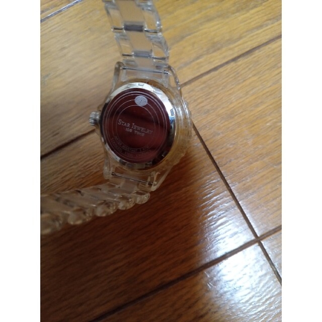 STAR JEWELRY(スタージュエリー)のスタージュエリークリアウオッチ レディースのファッション小物(腕時計)の商品写真