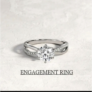 指輪 リング ダイアモンド スターリングシルバー S925 結婚指輪 婚約指輪 (リング(指輪))