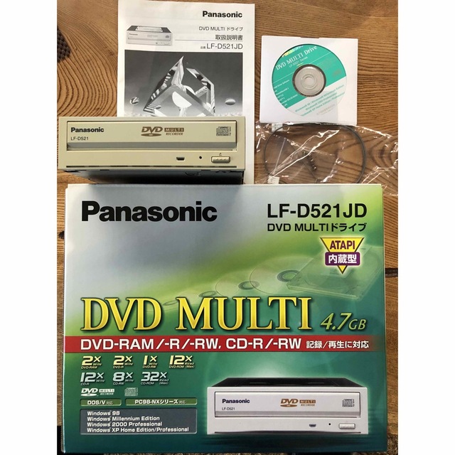 パナソニック LF-D521JD 内蔵DVD-MULTIドライブ 元箱あり