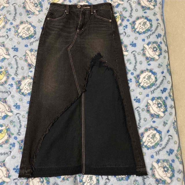 GYDA(ジェイダ)のGYDA スカート ロングスカート デニムスカート デニムロングスカート レディースのスカート(ロングスカート)の商品写真