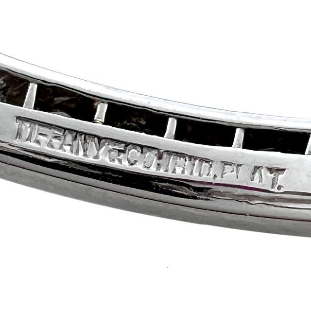 Tiffany & Co.(ティファニー)のティファニー　リング　フル ダイヤ　バケットルビー　プラチナ　ヴィンテージ　レア レディースのアクセサリー(リング(指輪))の商品写真
