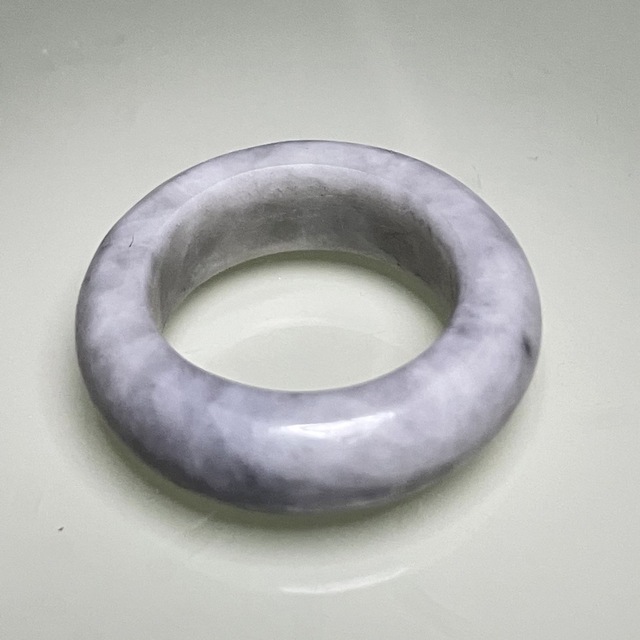 No.0990 硬玉翡翠の指輪 ◆ 糸魚川 横川産 白 ◆ 天然石