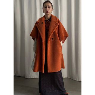 アメリヴィンテージ(Ameri VINTAGE)のアメリヴィンテージ REVERSIBLE BOA PONCHO COAT(ポンチョ)