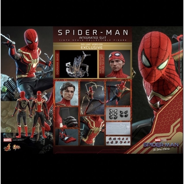 ホットトイズ　スパイダーマン　インテグレーテッド　DX版　hottoys