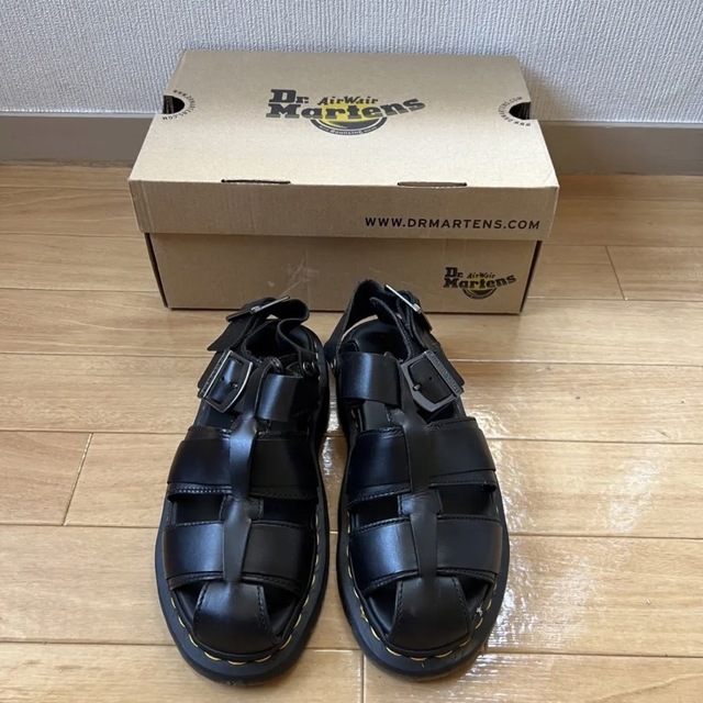 Dr.Martens(ドクターマーチン)の【 Dr.Martin 】 KASSION black 38 レディースの靴/シューズ(サンダル)の商品写真