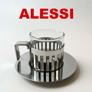 アレッシィ(ALESSI)のアレッシィ ALESSI ステンレス カップ & ソーサー(食器)