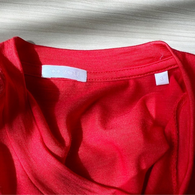 COMOLI(コモリ)の【COMOLI コモリ】ウール天竺半袖Tシャツ メンズのトップス(Tシャツ/カットソー(半袖/袖なし))の商品写真