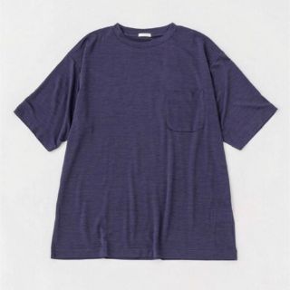 コモリ(COMOLI)の【COMOLI コモリ】ウール天竺半袖Tシャツ(Tシャツ/カットソー(半袖/袖なし))