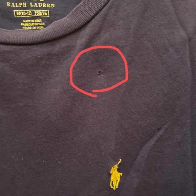 POLO RALPH LAUREN(ポロラルフローレン)のRALPH LAUREN 150センチ長袖Tシャツ キッズ/ベビー/マタニティのキッズ服男の子用(90cm~)(Tシャツ/カットソー)の商品写真