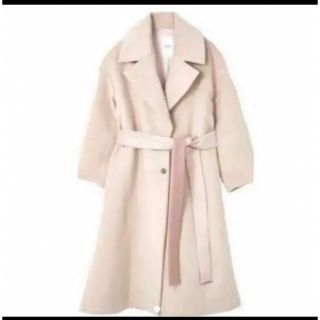 Her lip to - herlipto Odette Wool-Blend Coat (wht m)の通販 by