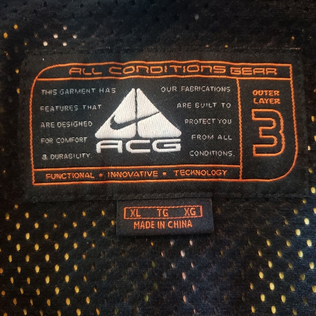 NIKE(ナイキ)のも様専用NIKE ACG マウンテンパーカー ニューヨークメッツ XL 90s メンズのジャケット/アウター(マウンテンパーカー)の商品写真