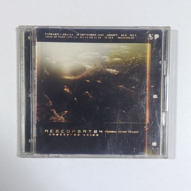 エースコンバット04 シャッタードスカイ サウンドトラック エンタメ/ホビーのCD(ゲーム音楽)の商品写真