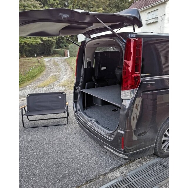 80系 ヴォクシー、ノア、エスクァイア 収納 ベッドキット 車中泊 キャンプ-