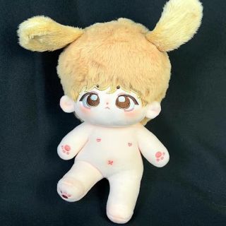 数量限定　わんちゃん　イヌ　黒髪　獣耳タイプ　20cm ぬいぐるみ