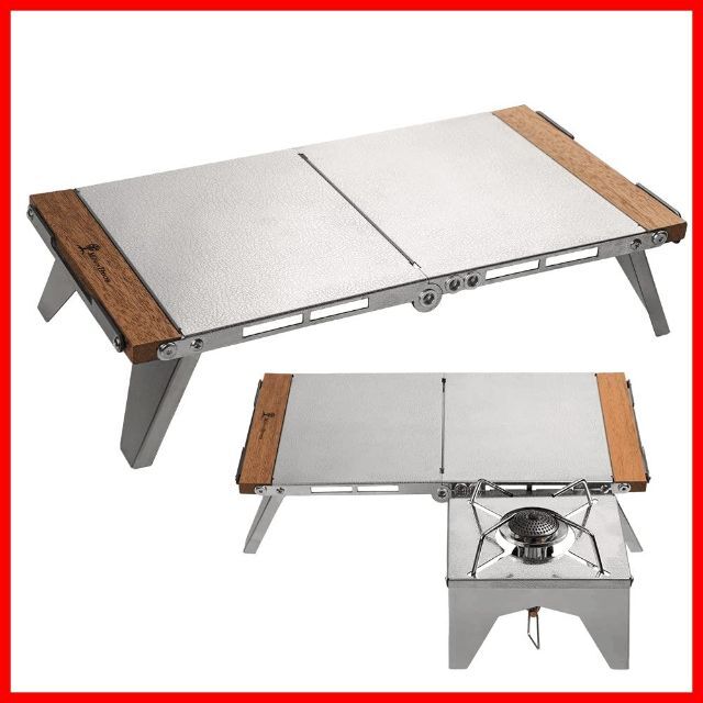 【人気商品】遮熱テーブル 遮熱板 シングルバーナー用 テーブル 折り畳み式 SO
