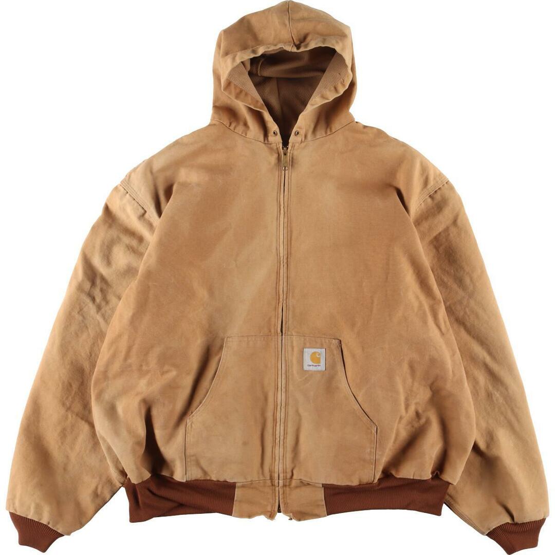 80年代 USA製 Carhartt カーハート アクティブジャケット(XL) - ブルゾン