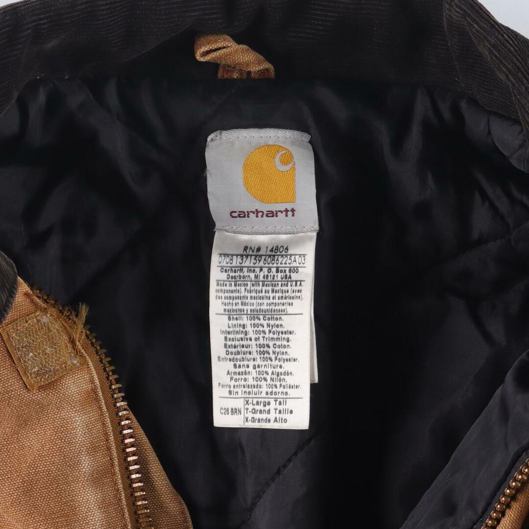 カーハート Carhartt トラディショナルコート ダック地ワークジャケット メンズXXL /eaa315879 2