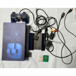 プレイステーション2(PlayStation2)のPlayStation2   プレステ2   オーシャンブルー(家庭用ゲーム機本体)