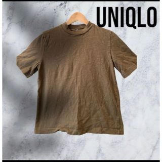 ユニクロ(UNIQLO)のUNIQLO グリーン　ティシャツ(Tシャツ(半袖/袖なし))