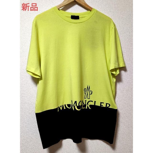 【新品正規品】モンクレール MONCLER クルーネック ロゴTシャツ L