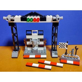 レゴ(Lego)のレゴ★ジュニア レース場＆表彰台 美品 人気 激レア(その他)