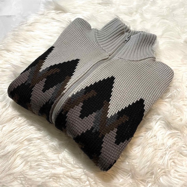 LOUIS VUITTON - 本物 ランウェイ ルイヴィトン アーガイル切替 厚手