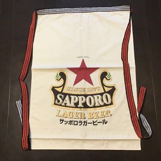 サッポロ(サッポロ)の酒屋　前掛けサッポロラガービール２枚(アルコールグッズ)