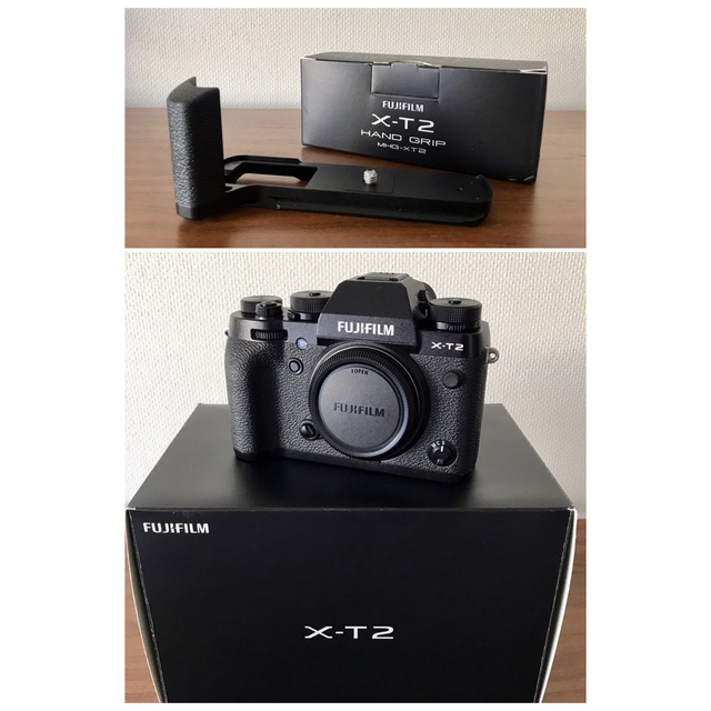 富士フイルムx-T2 ハンドグリップ ＋サムグリップ +シャッターボタン