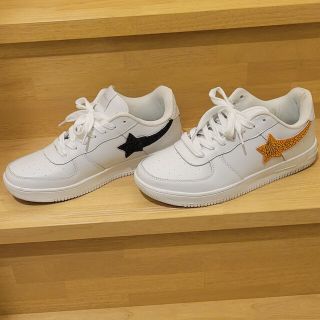 アベイシングエイプ(A BATHING APE)のスターリアン　スタースニーカー　美品　28センチ(スニーカー)