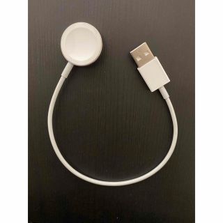 アップルウォッチ(Apple Watch)の［純正品］アップルウォッチ　磁気充電ケーブル　0.3m(バッテリー/充電器)