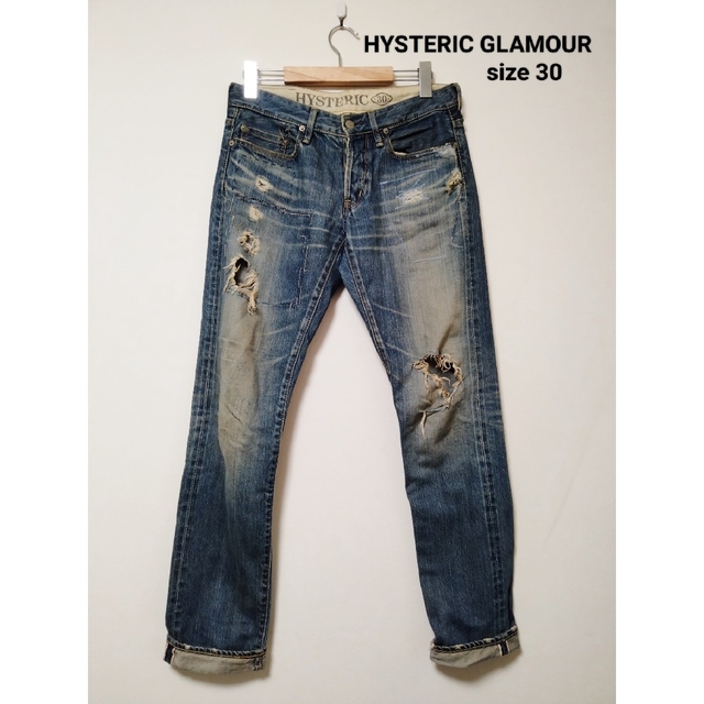 HYSTERIC GLAMOUR ヒステリックグラマー ダメージデニム