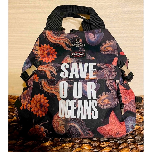 最終出品！ヴィヴィアン　eastpak リュック　save our oceans