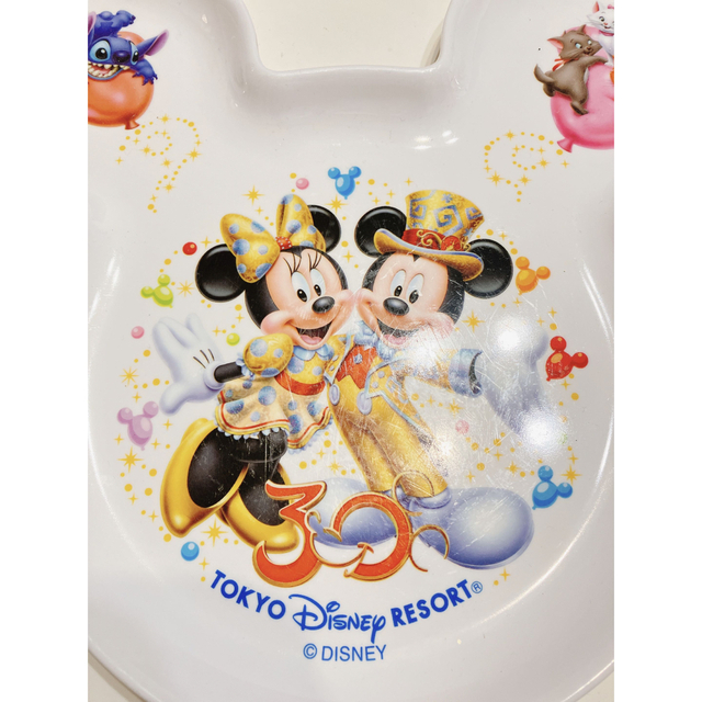 Disney(ディズニー)のディズニー30周年スーベニアプレート エンタメ/ホビーのおもちゃ/ぬいぐるみ(キャラクターグッズ)の商品写真