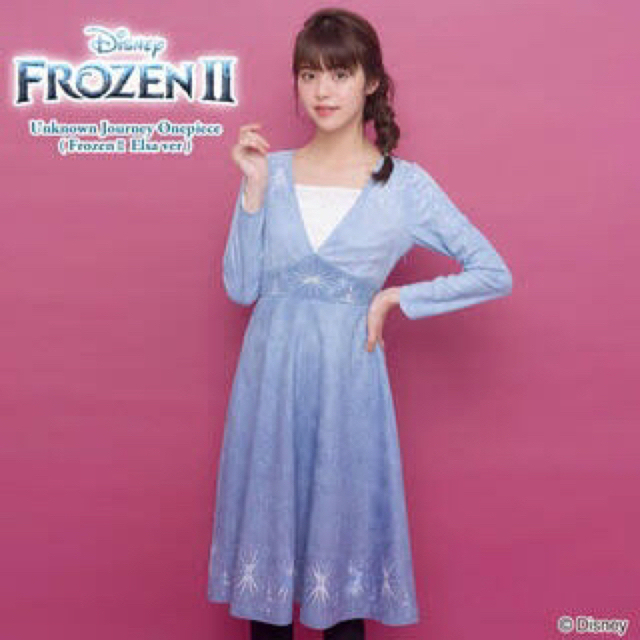 新品未使用✧︎ アナと雪の女王2 エルサ ネグリジェ ドレス