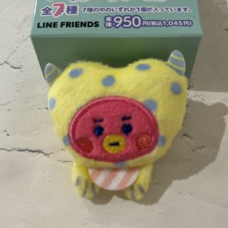 ビーティーイシビル(BT21)のBT21  ぬいぐるみバッジ　TATA  ファミマ限定(アイドルグッズ)