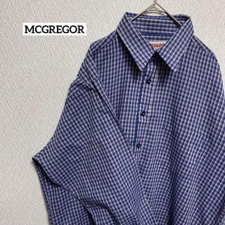 マックレガー(McGREGOR)のMCGREGOR マックレガー チェックシャツ 冬服 USA L(シャツ)