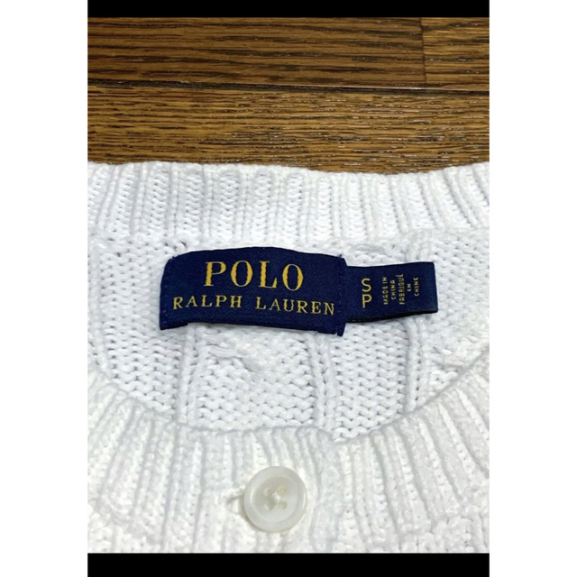 Ralph Lauren(ラルフローレン)の【大人気デザイン】ラルフローレン ケーブル ニット カーディガン   NO989 レディースのトップス(ニット/セーター)の商品写真