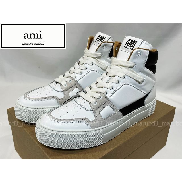 AMI PARIS Mid Top ADC Sneakers アミ スニーカー