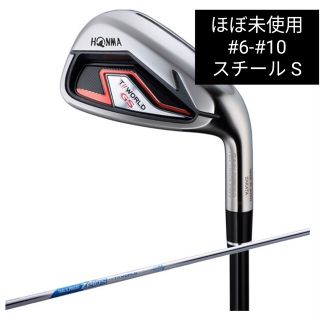 日本製/今治産 ほぼ未使用 ホンマ ツアーワールドGS アイアン zelos S